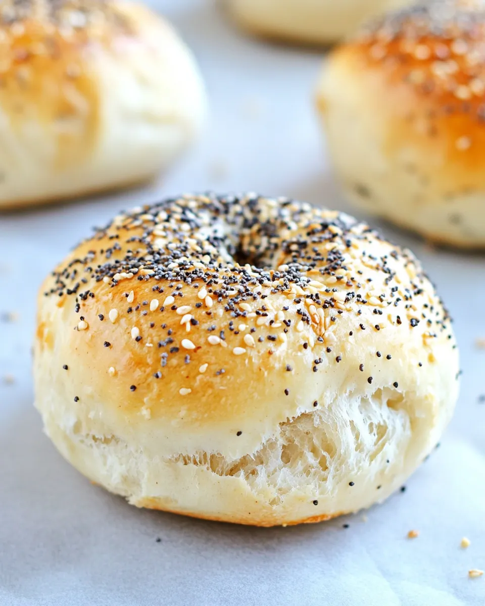 Easy Everything Bagel Slider Buns recipe photo