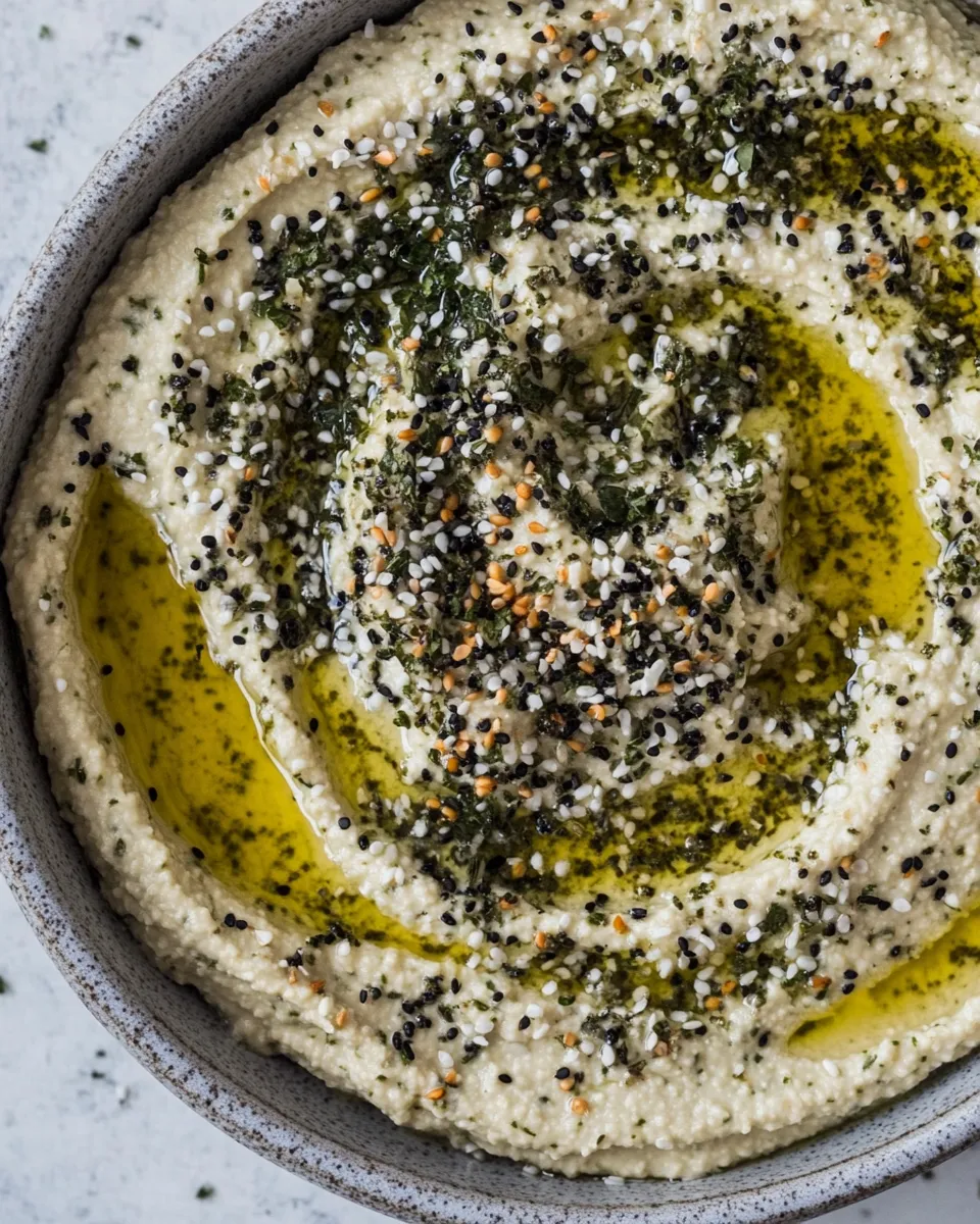 Amazing Everything White Bean Hummus. recipe image