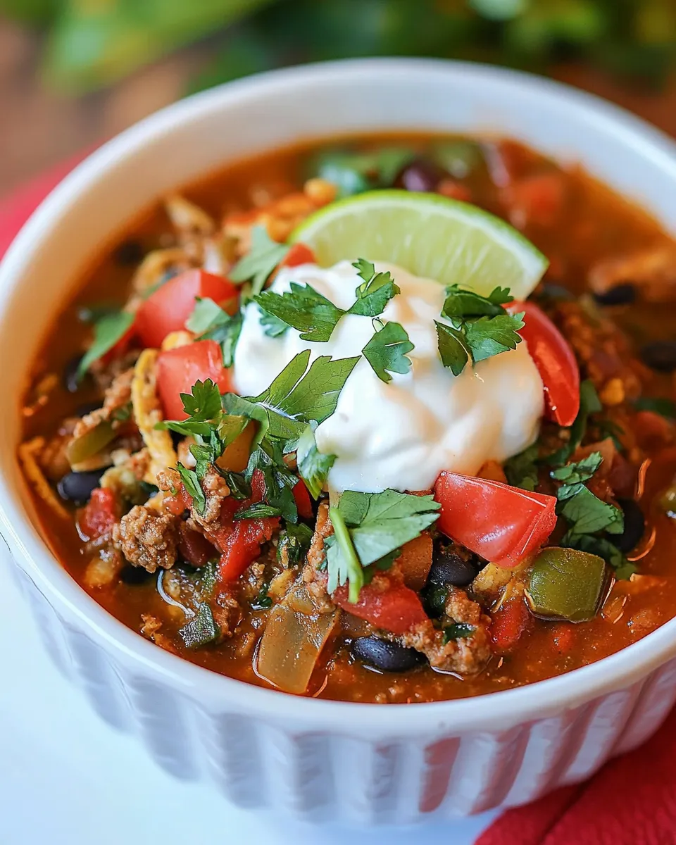 Homemade Fajita Chili photo
