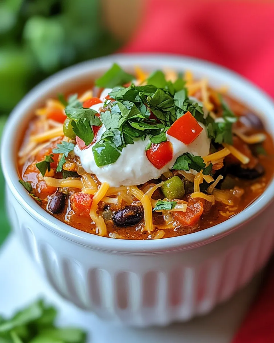 Delicious Fajita Chili shot