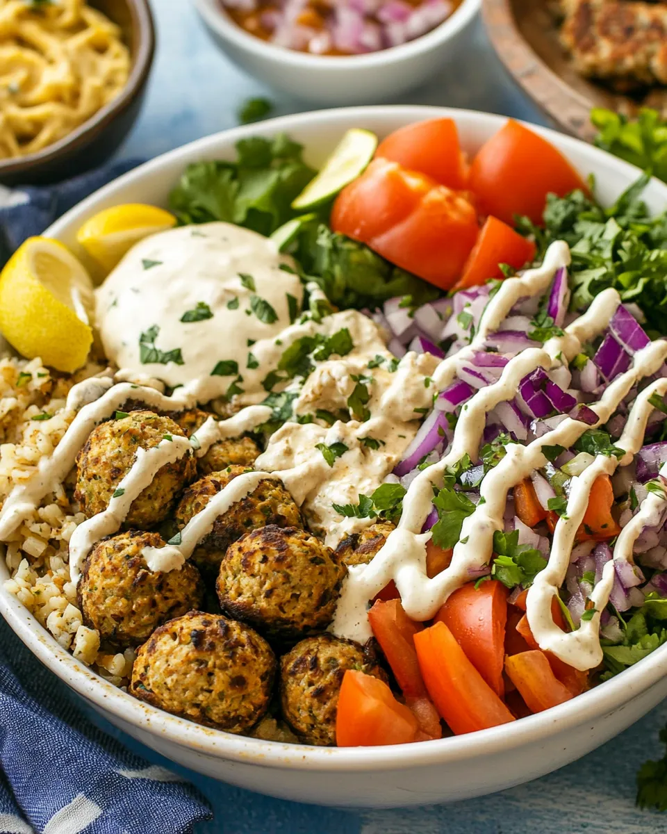 Homemade Falafel Bowl photo