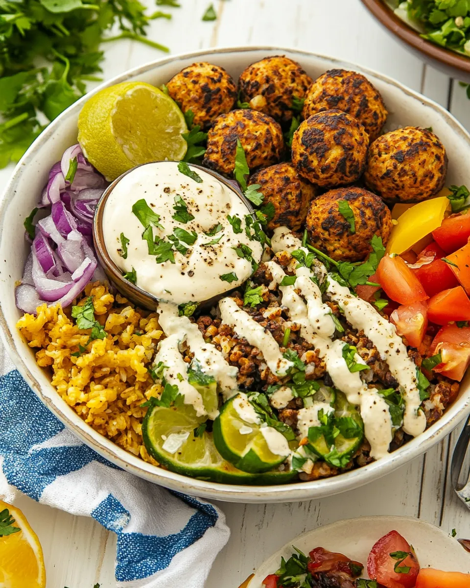 Easy Falafel Bowl recipe photo