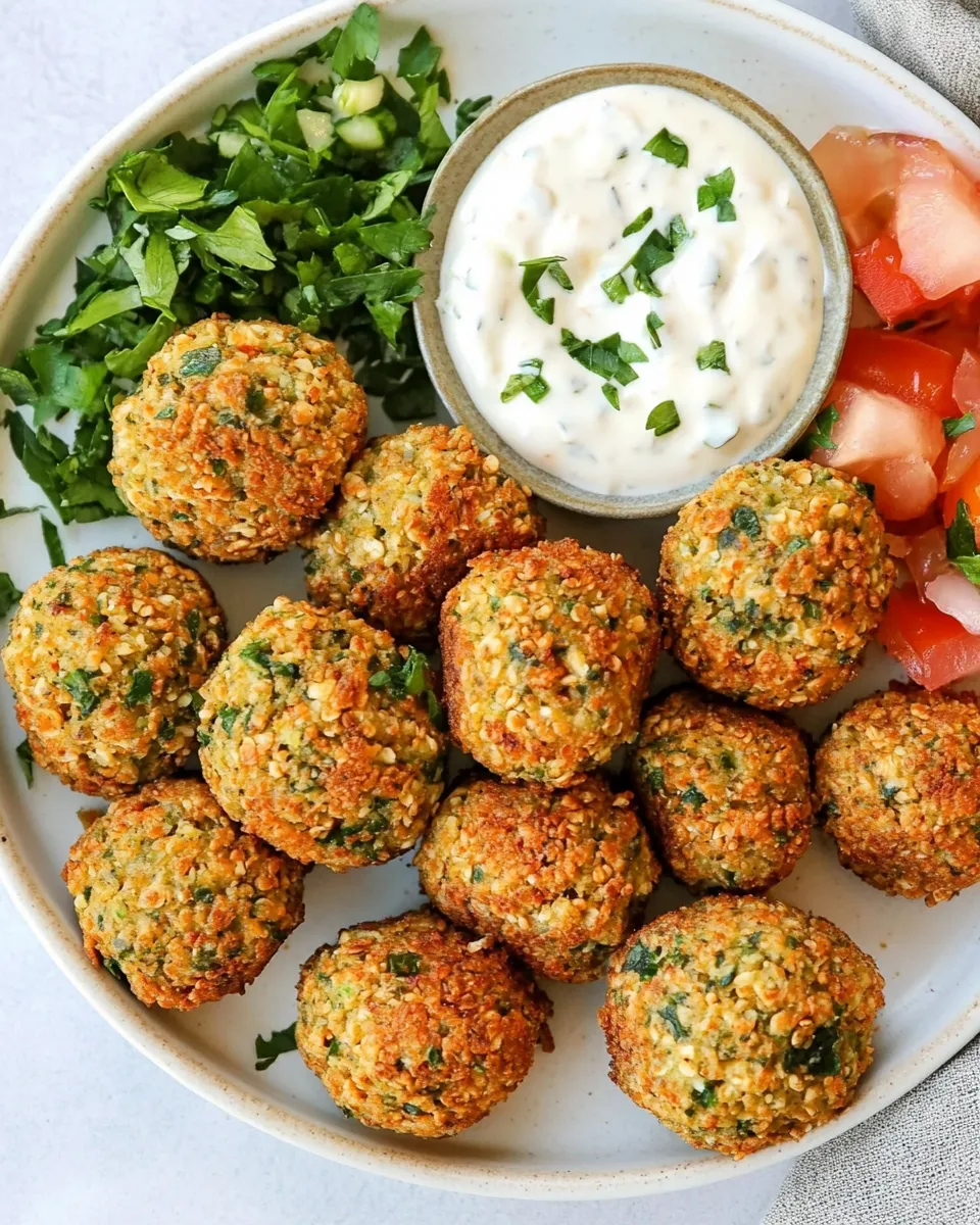Easy Falafel Recipe shot