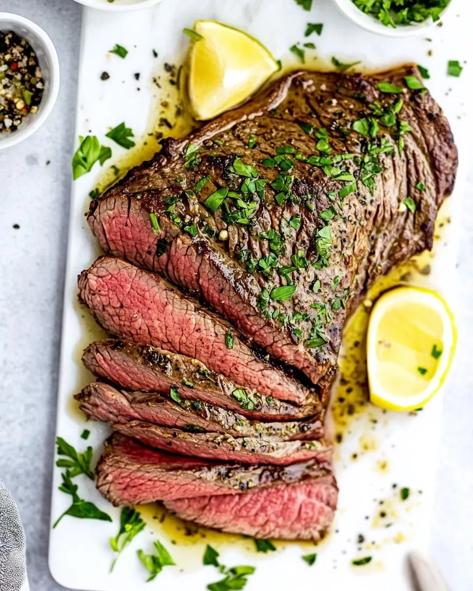 Homemade Flat Iron Steak recipe photo