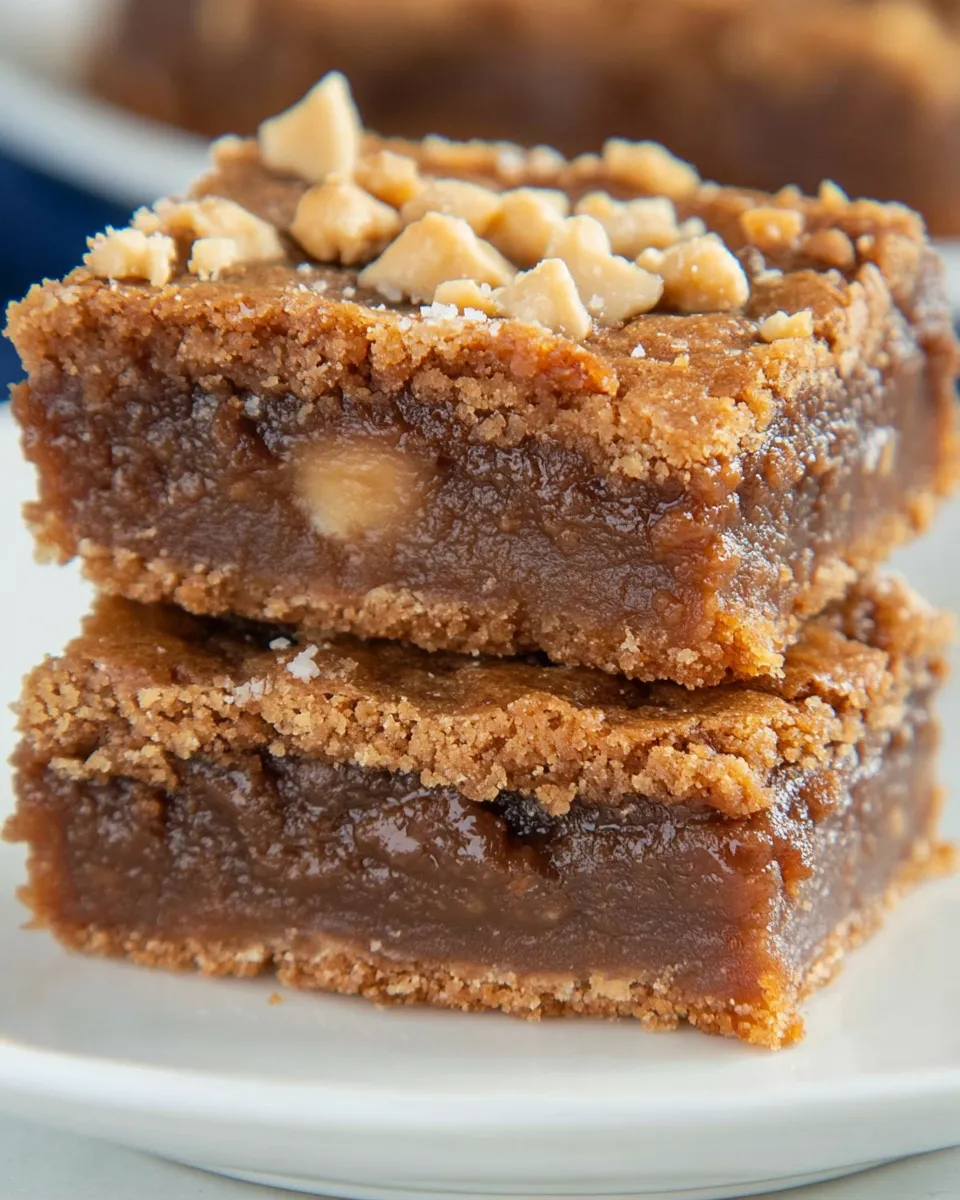Easy Flourless Peanut Butter Brookies photo