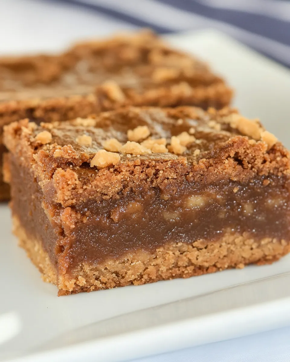 Delicious Flourless Peanut Butter Brookies image