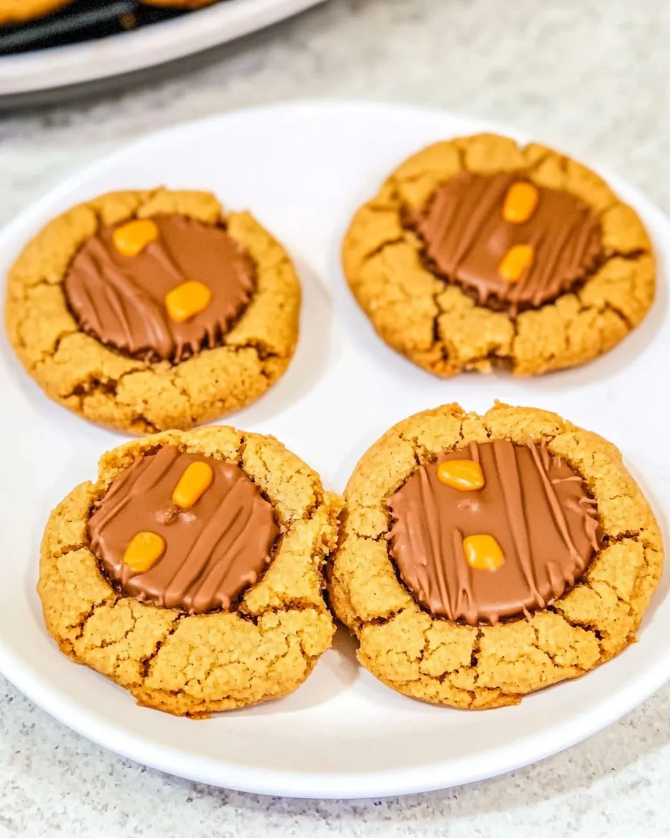 Easy Flourless Reeses Cookies recipe photo