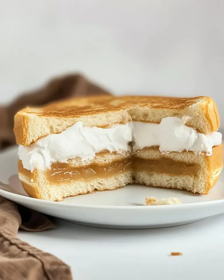 Homemade Fluffernutter Sandwich photo