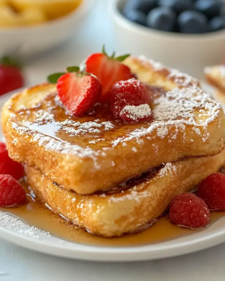 Homemade Fluffy French Toast photo