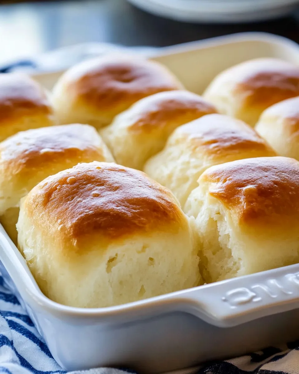 Classic Fluffy Potato Rolls image