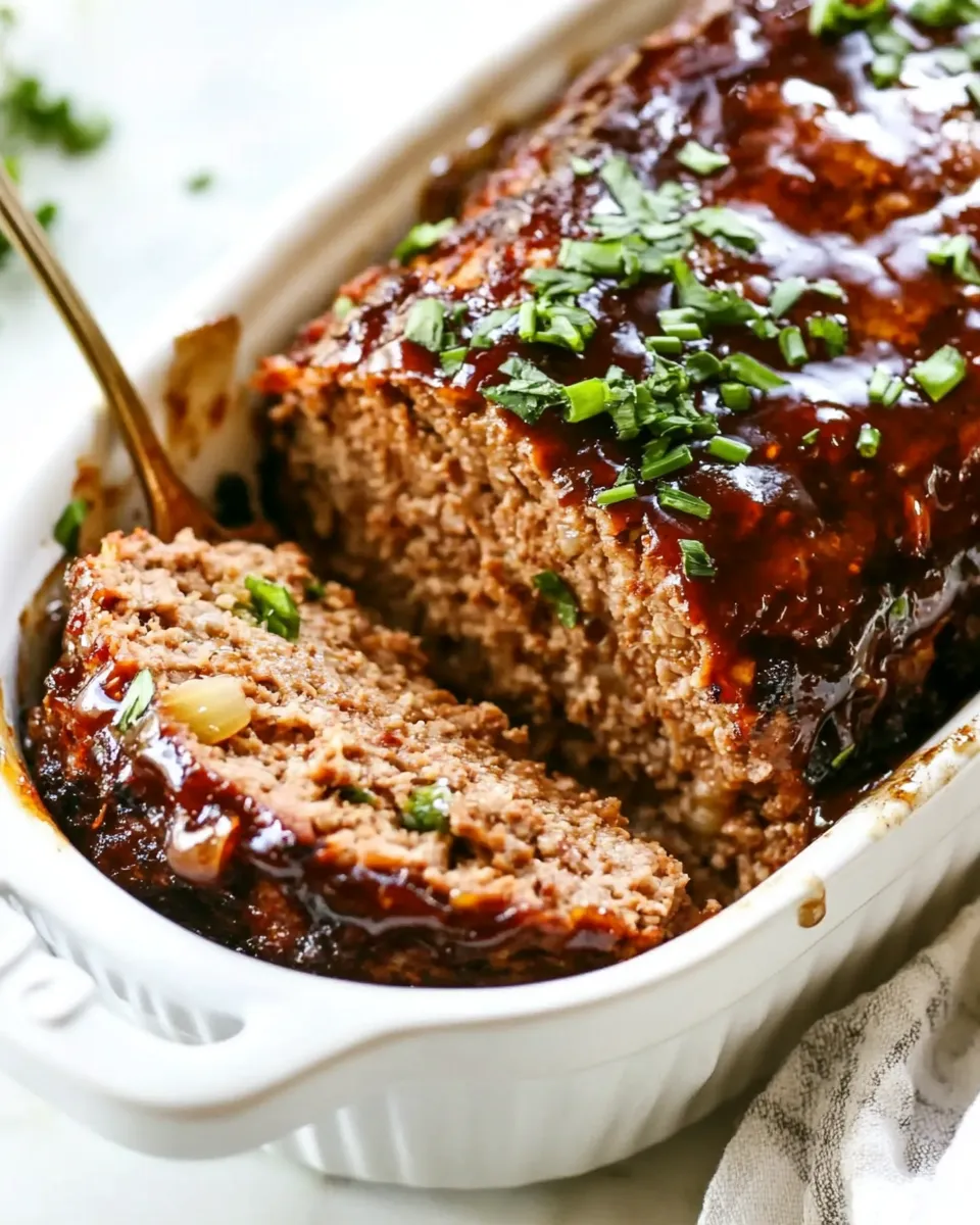 Easy Foolproof Glazed Meatloaf Recipe photo
