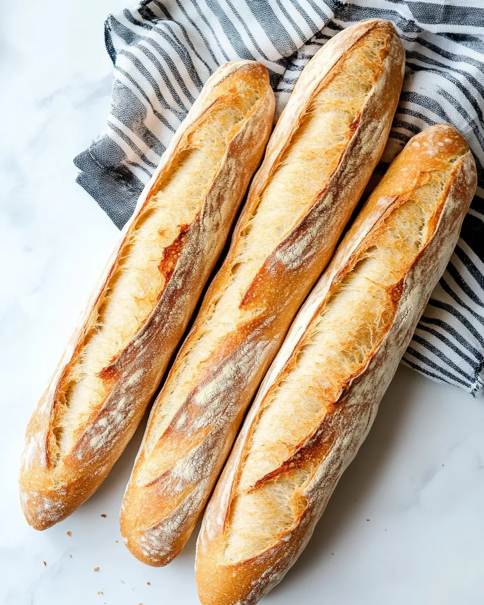 Homemade French Baguette photo