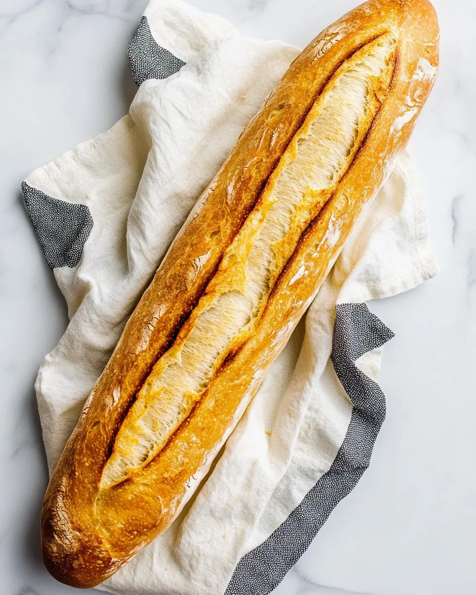 Easy French Baguette recipe photo