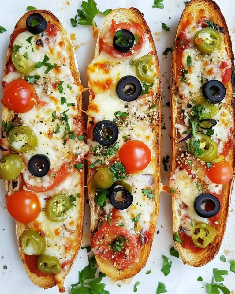 Homemade French Bread Pizza (Baguette Pizza) photo