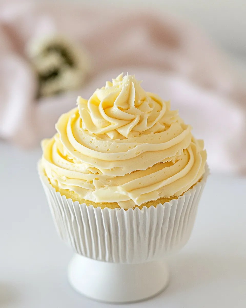 Easy French Buttercream recipe photo