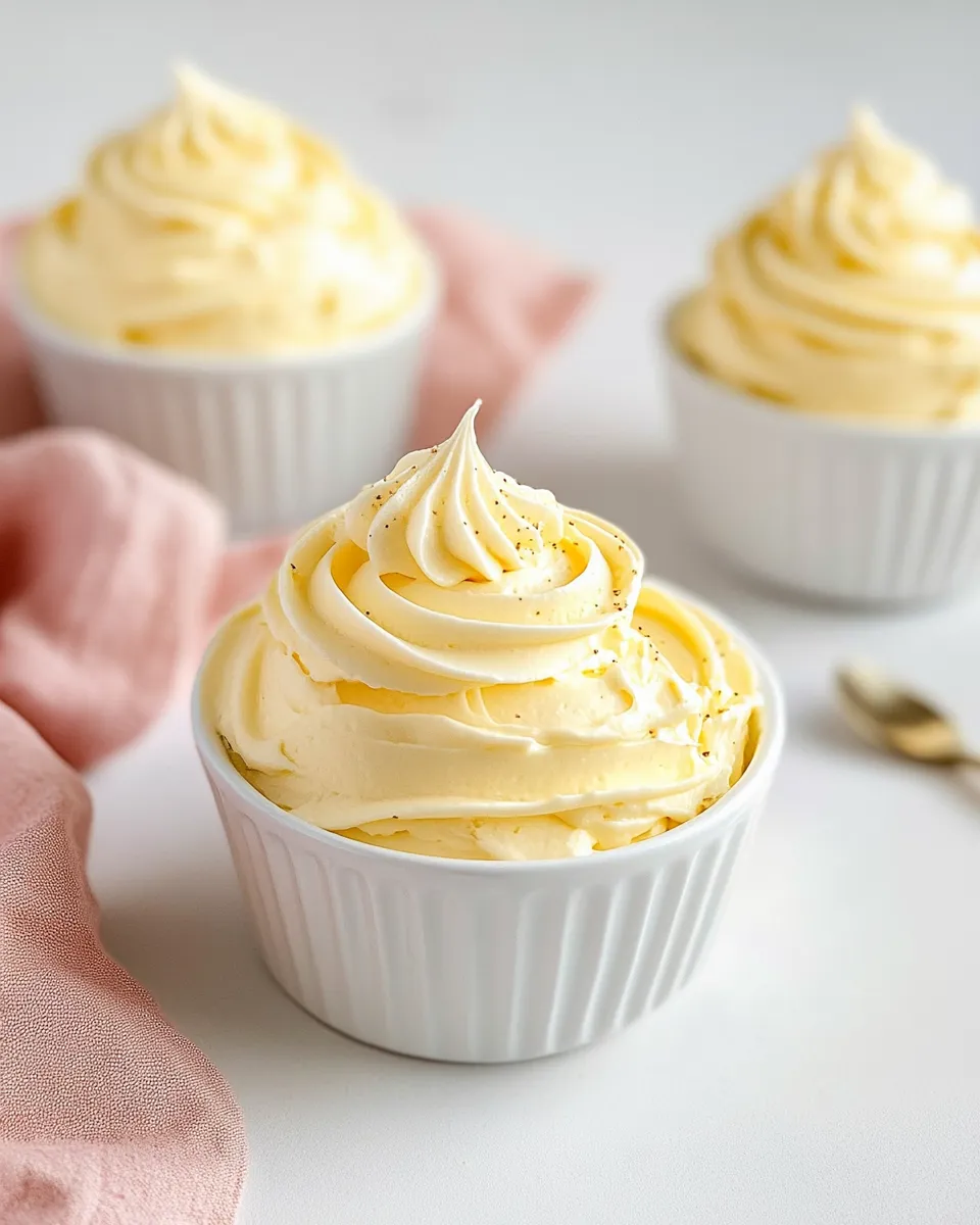 Delicious French Buttercream shot