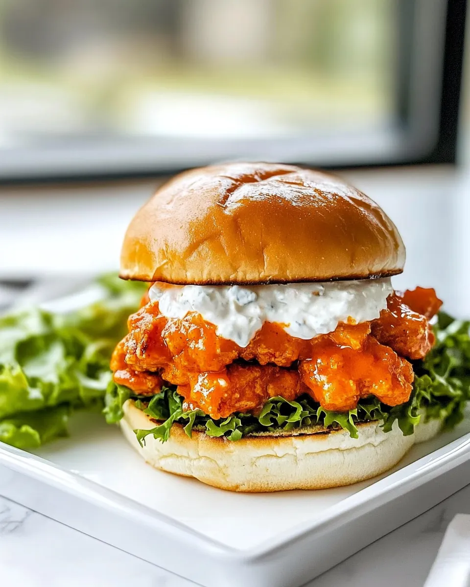 Classic Fried Buffalo Chicken Sandwich image