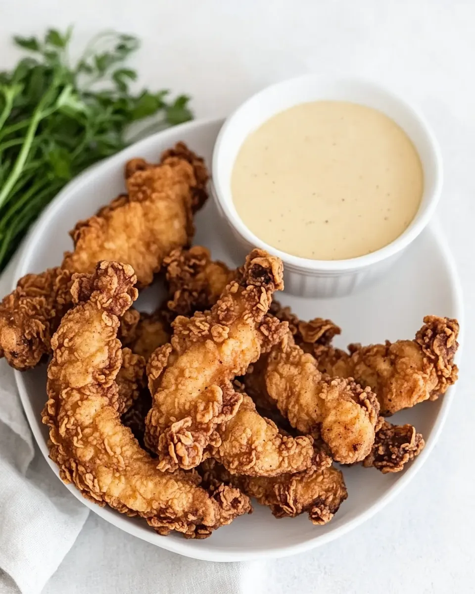 Delicious Fried Chicken Tenders Recipe dish photo