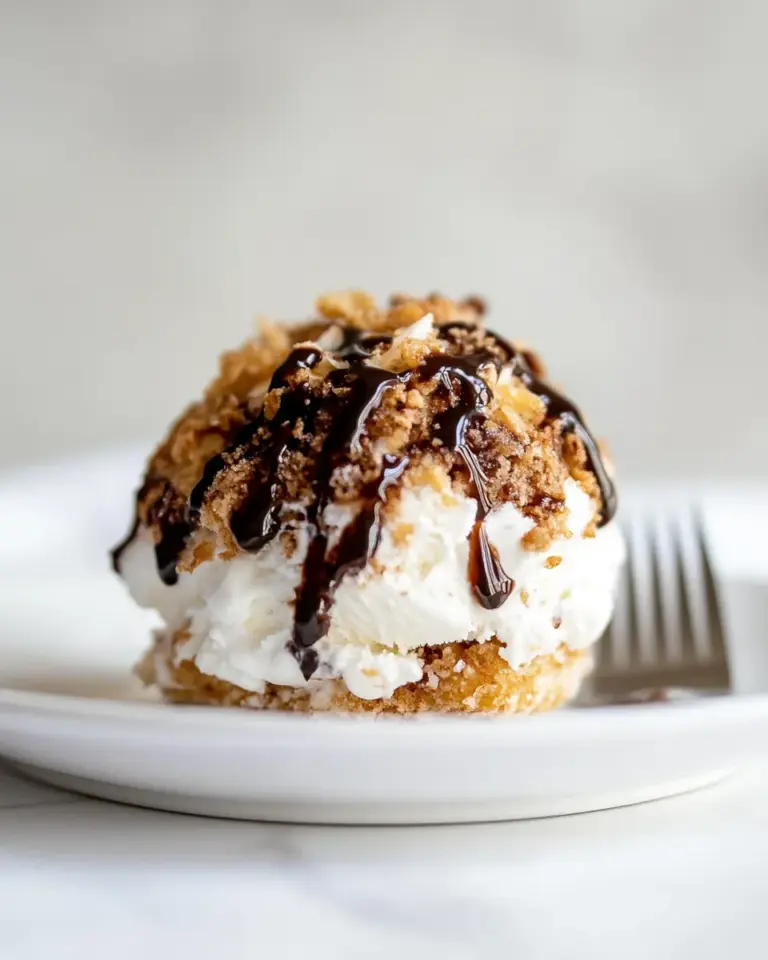 Homemade Fried Ice Cream photo