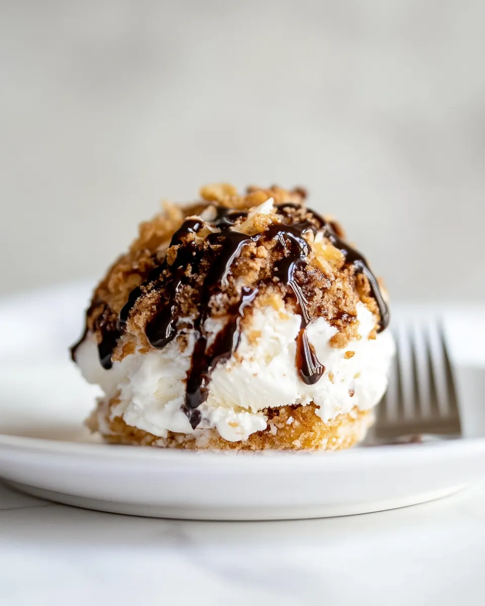 Homemade Fried Ice Cream photo