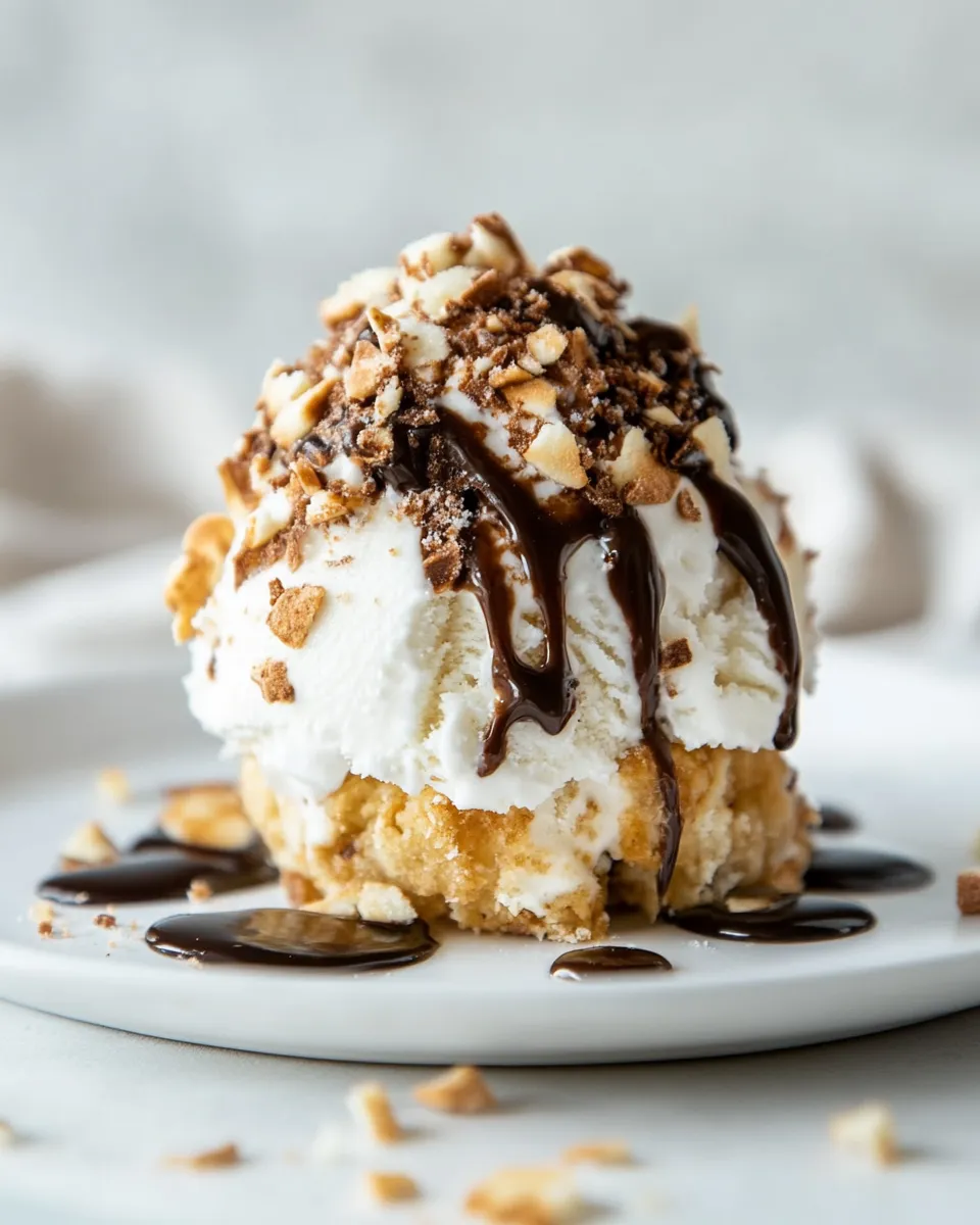 Classic Fried Ice Cream image