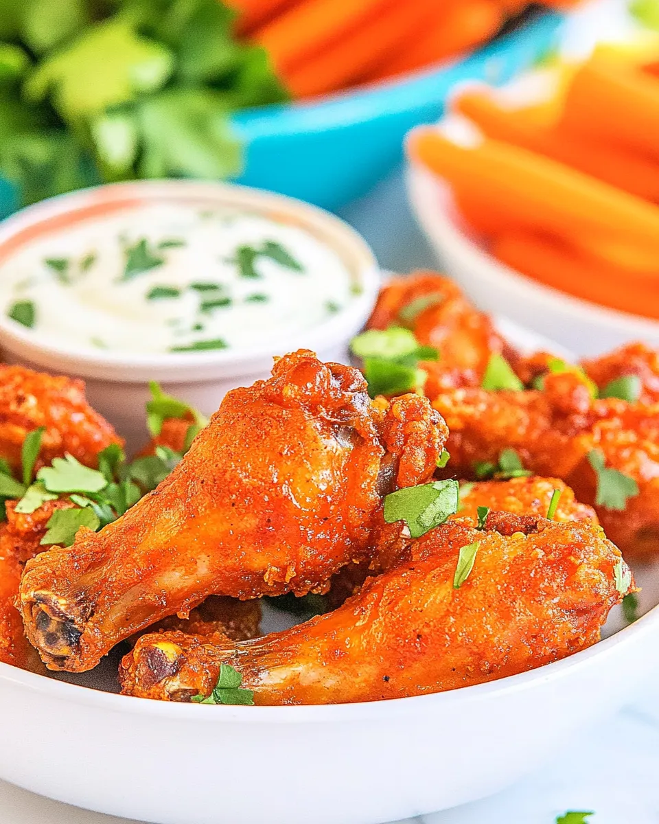 Tasty Frozen Chicken Wings In The Air Fryer recipe photo
