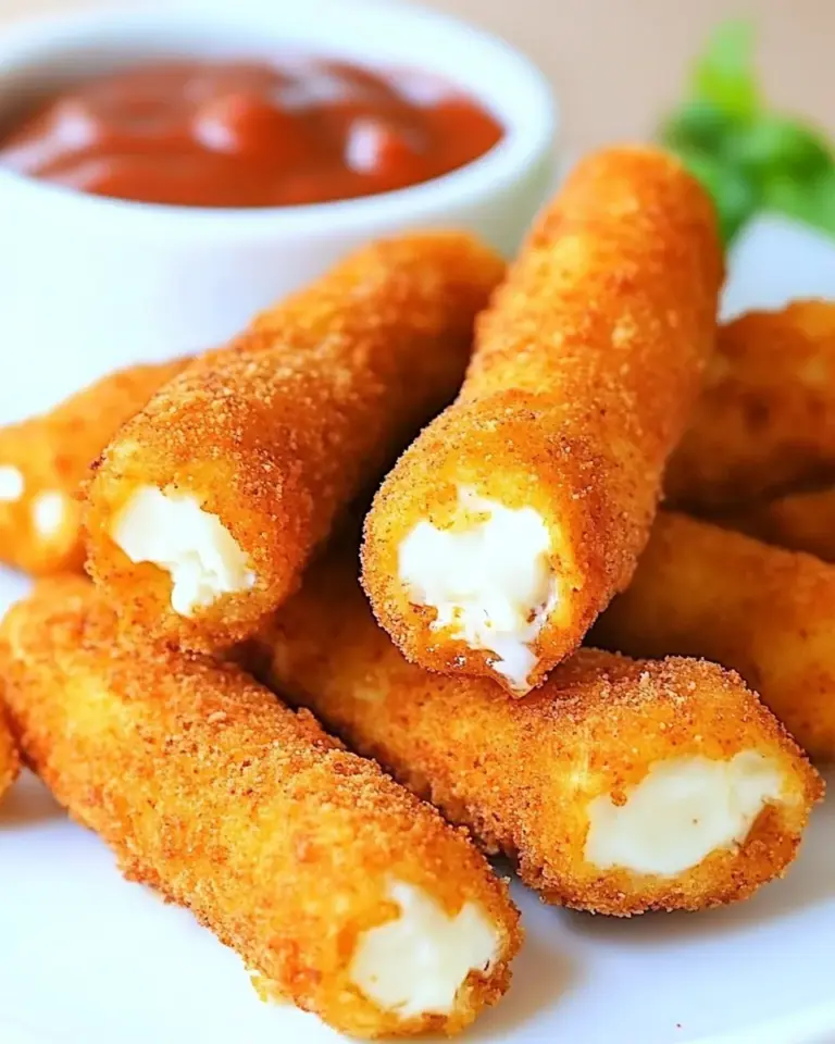 Homemade Frozen Mozzarella Sticks in Air Fryer photo