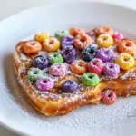 Homemade Fruit Loops French Toast photo