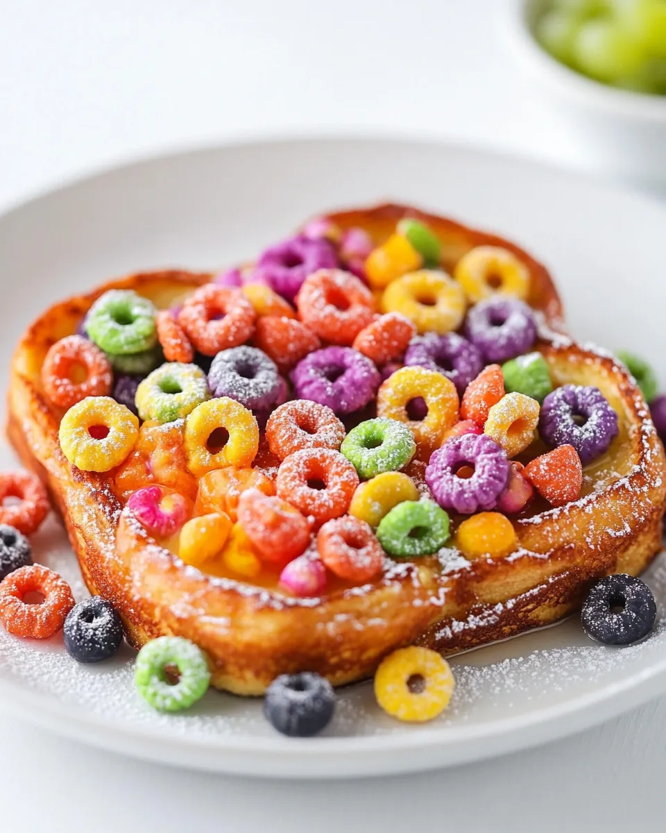 Classic Fruit Loops French Toast image