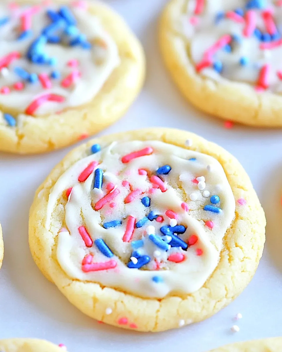 Easy Funfetti Cookies Recipe shot