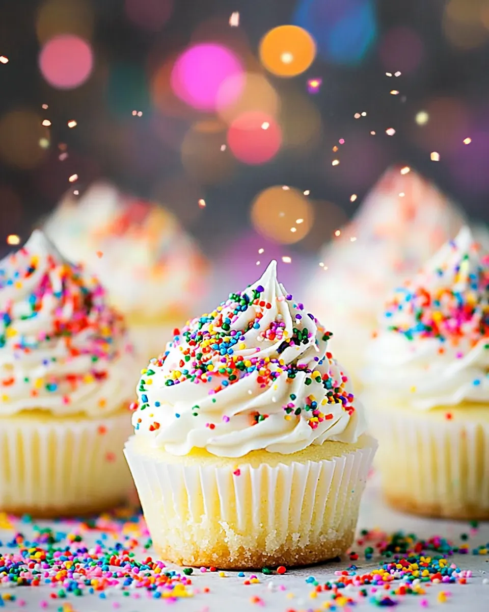 Easy Funfetti Mini Cheesecakes recipe photo