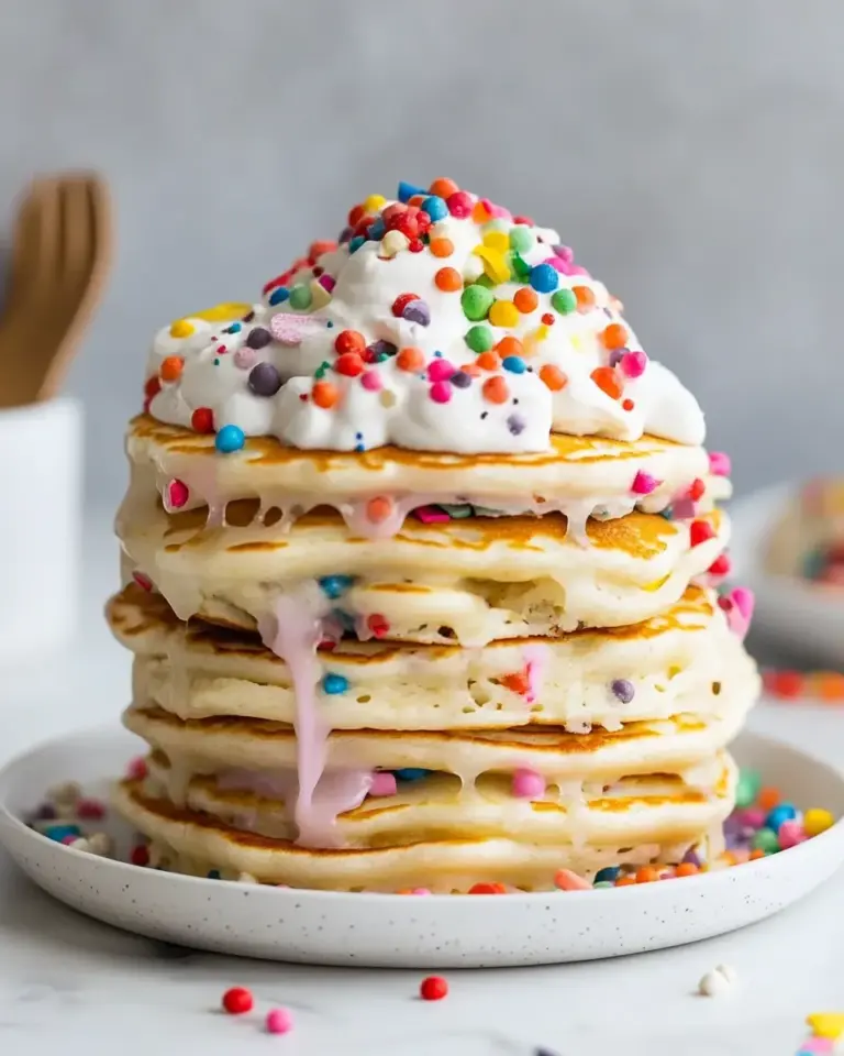 Homemade Funfetti Pancakes photo