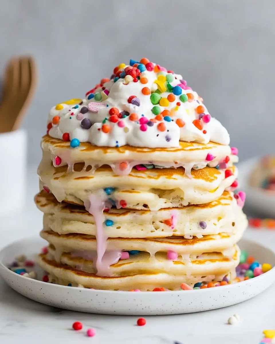 Homemade Funfetti Pancakes photo