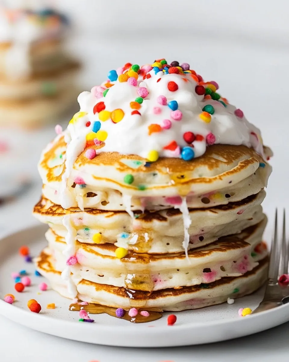 Easy Funfetti Pancakes recipe photo