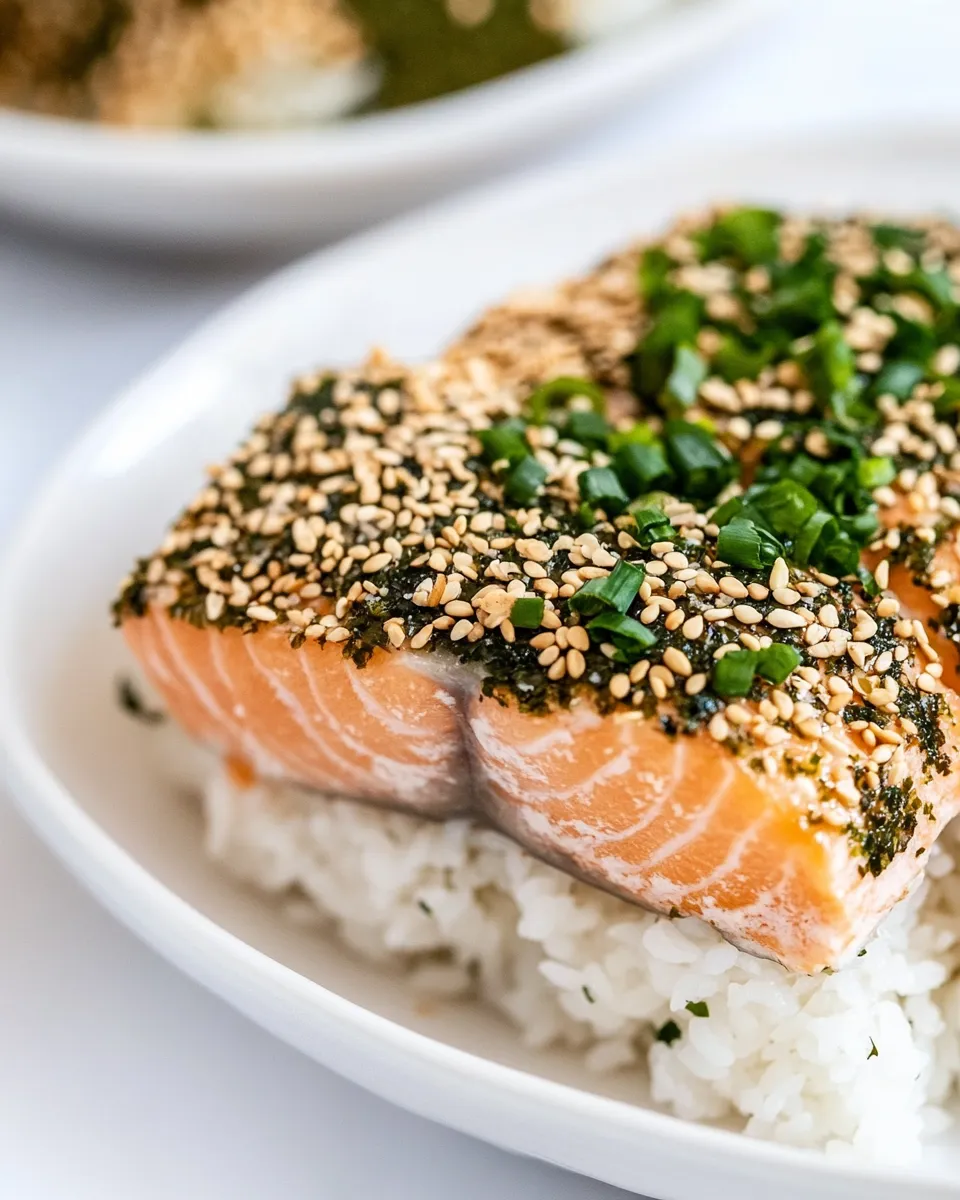Homemade Furikake Salmon photo