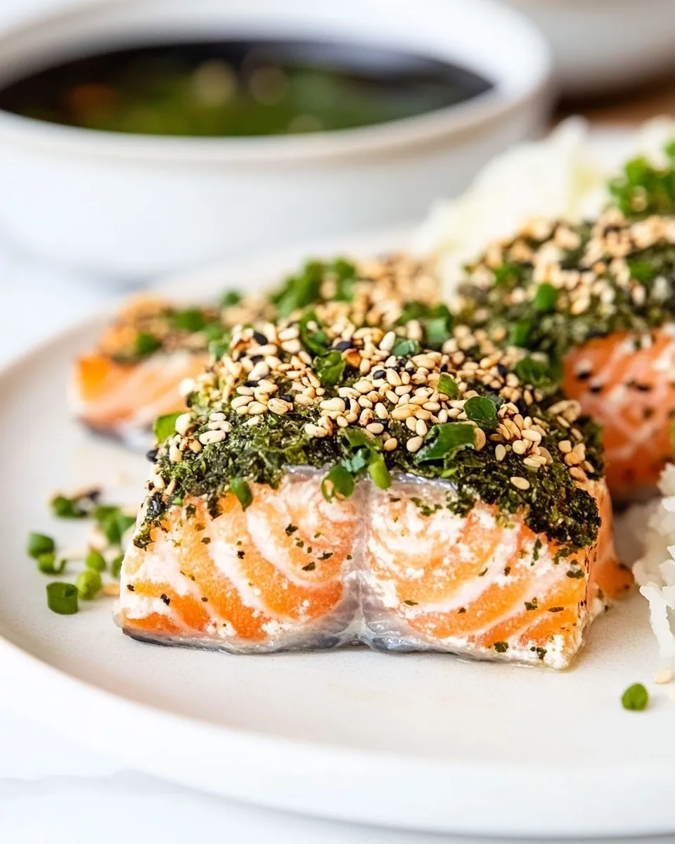 Delicious Furikake Salmon image
