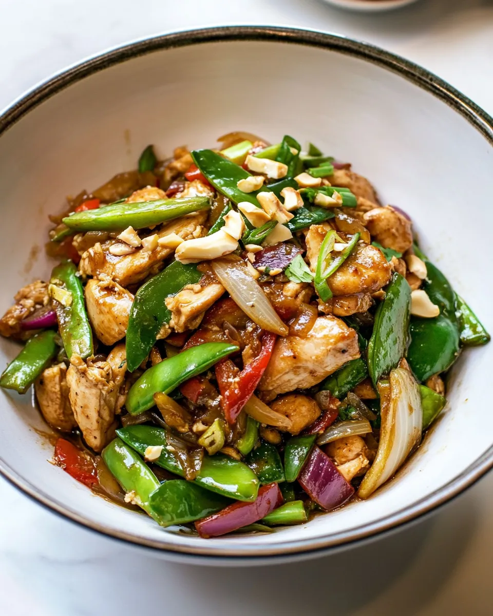 Homemade Garlic-Ginger Chicken Stir-Fry photo