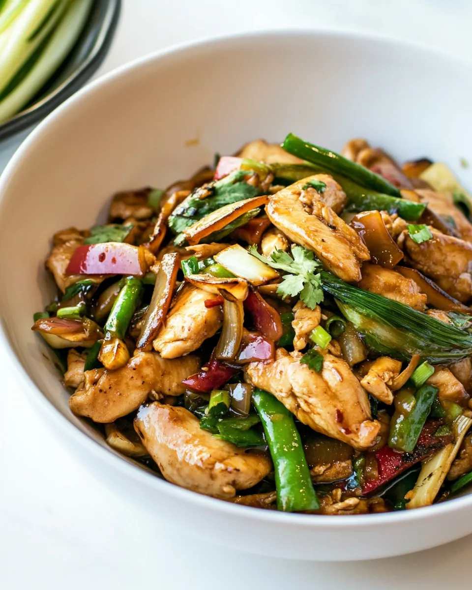 Classic Garlic-Ginger Chicken Stir-Fry image
