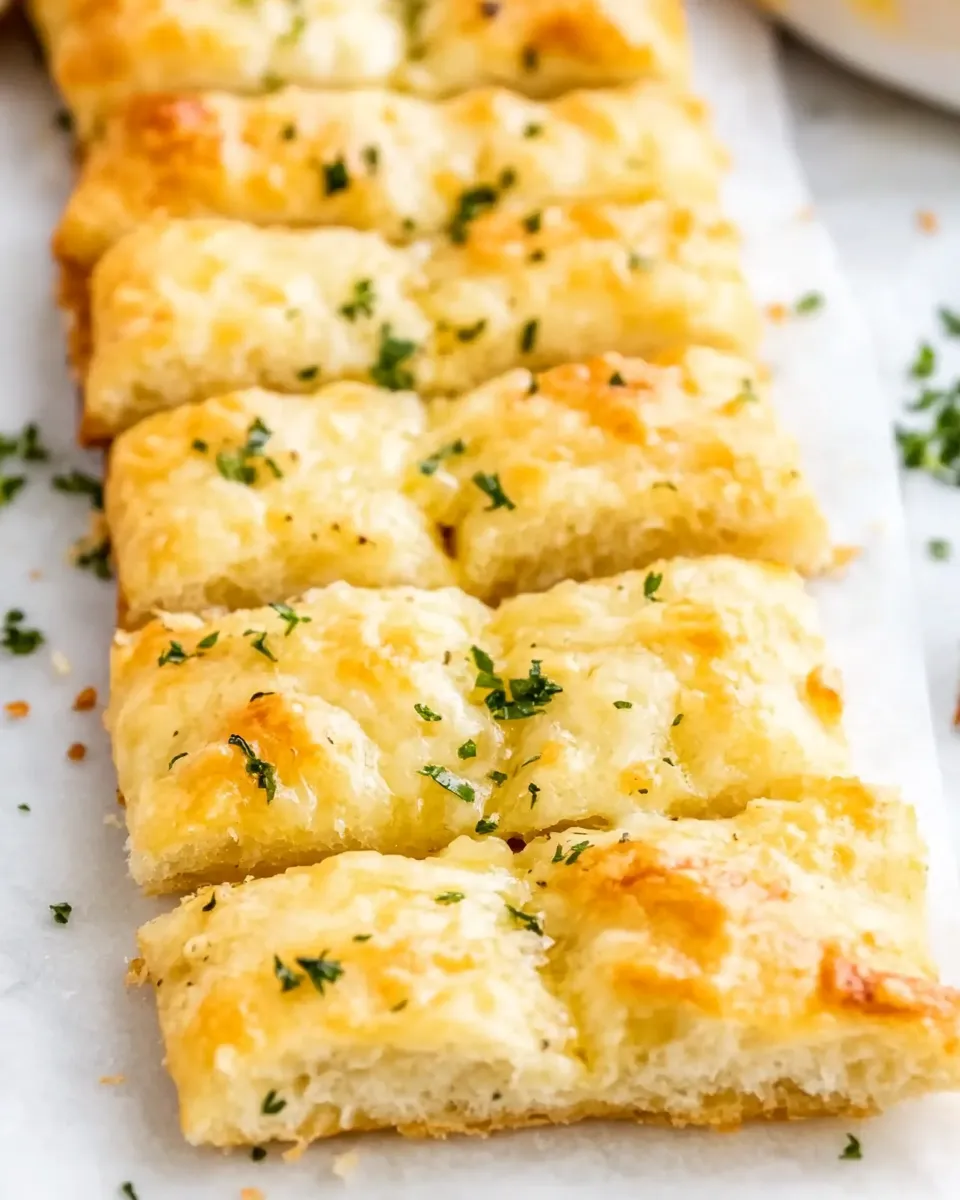 Easy Garlic Breadsticks recipe photo