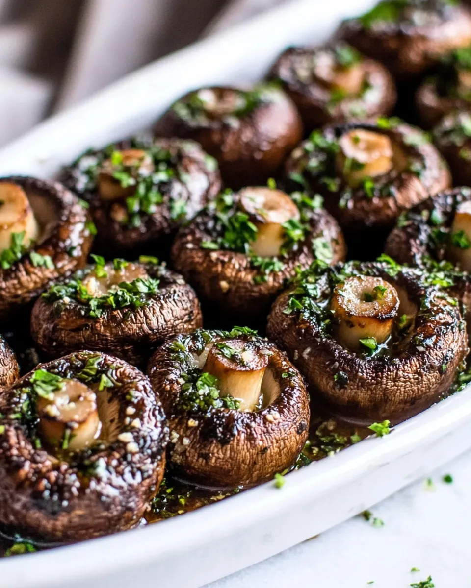 Savory Garlic Butter Mushrooms recipe photo
