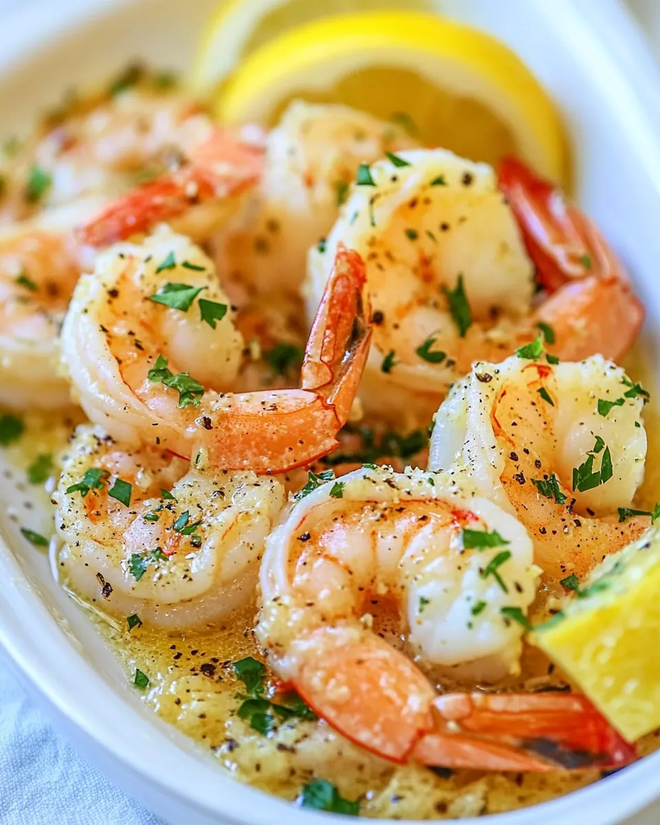 Easy Garlic Lemon Butter Shrimp photo