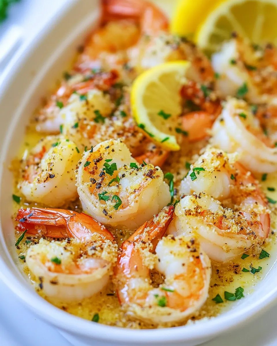 Quick Garlic Lemon Butter Shrimp recipe photo