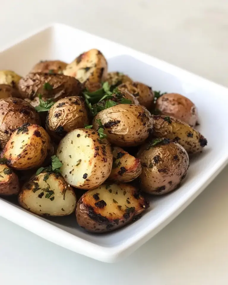 Homemade Garlic Parsley Potatoes photo
