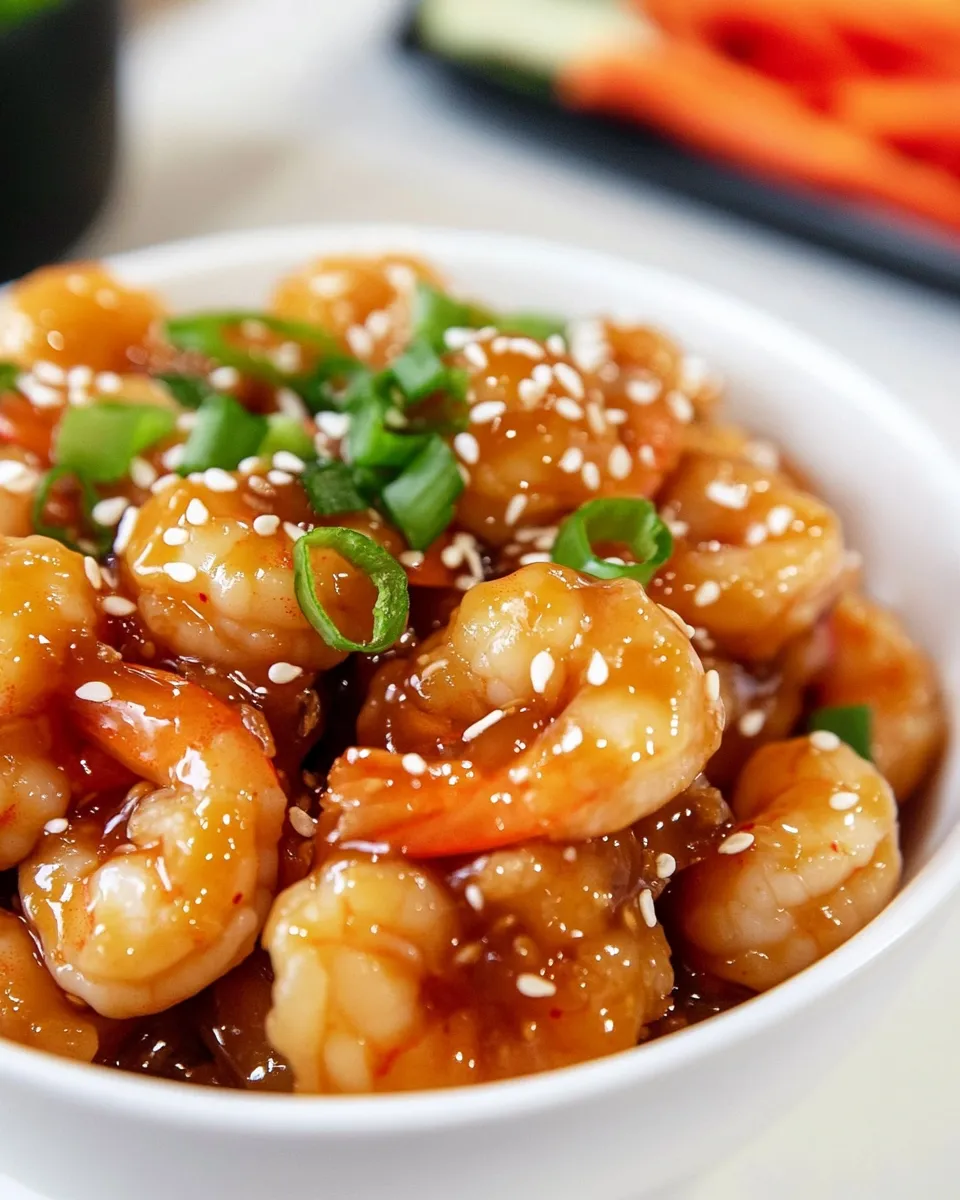 Easy General Tso Shrimp recipe photo