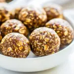 Homemade Ginger Cookie Healthy Energy Balls photo