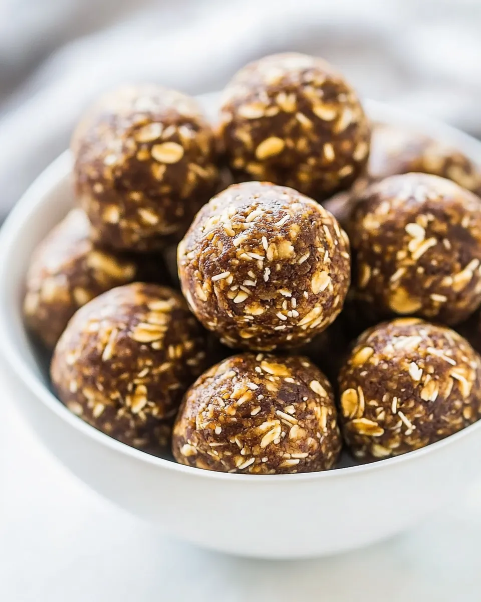 Quick Ginger Cookie Healthy Energy Balls recipe photo
