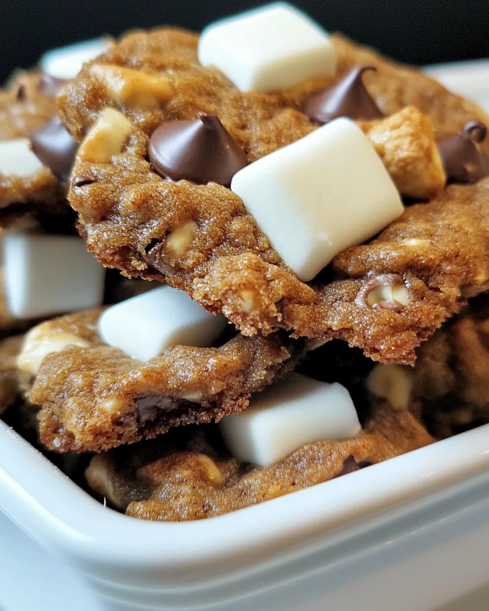 Easy Give Me Smore Cookies!! recipe photo