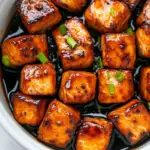 Homemade Glazed Air Fryer Salmon Bites photo