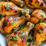 Homemade Glazed Chicken Drumsticks photo