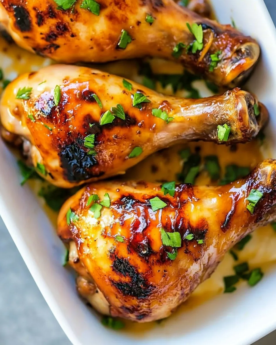 Classic Glazed Chicken Drumsticks image